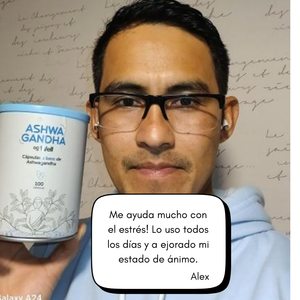Ashwagandha Natural – Lata Premium de 100 Cápsulas | Bienestar y Equilibrio Diario