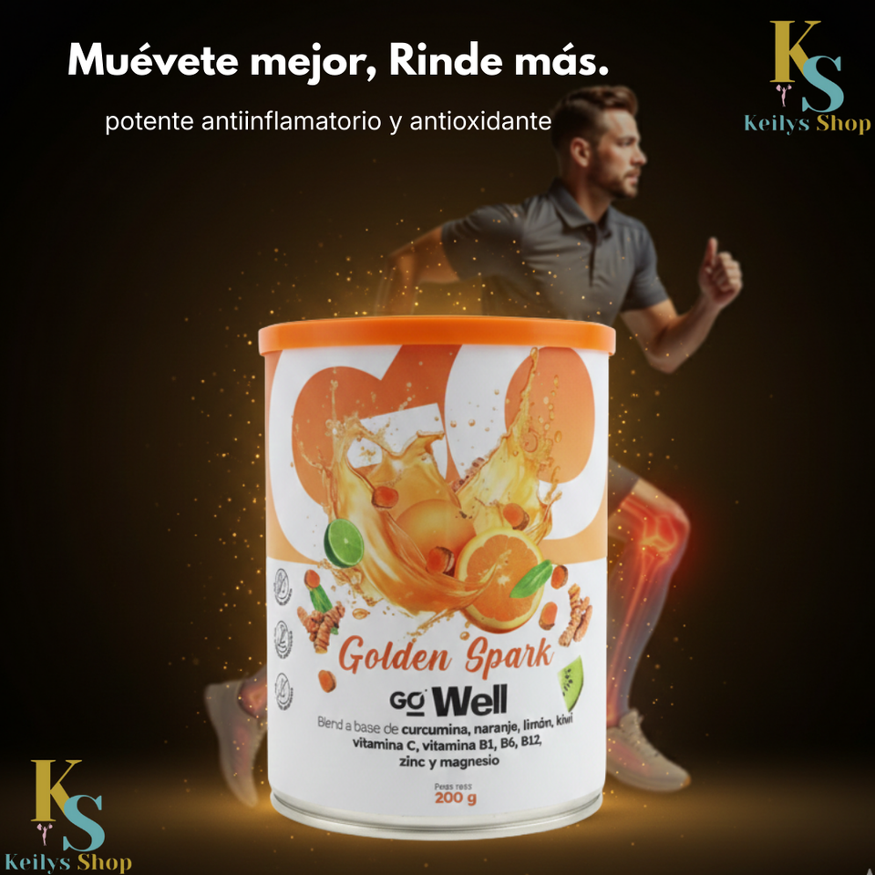 NUEVO ANTIINFLAMATORIO DE CURCUMINA-GOLDEN SPARK