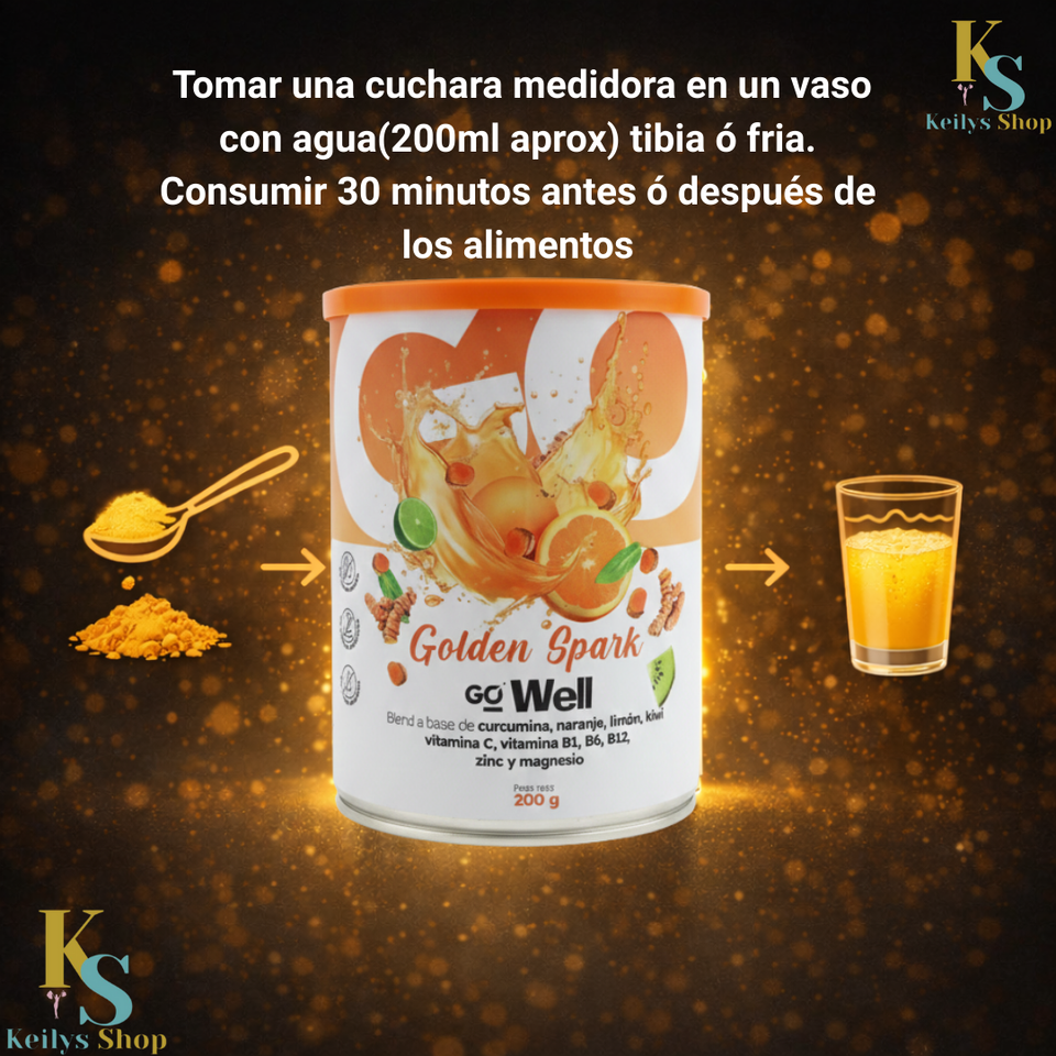 NUEVO ANTIINFLAMATORIO DE CURCUMINA-GOLDEN SPARK