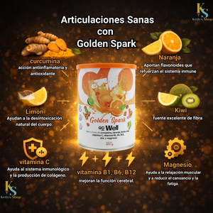 NUEVO ANTIINFLAMATORIO DE CURCUMINA-GOLDEN SPARK