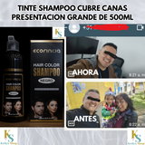 NUEVO SHAMPOO CUBRE CANAS ECORINCIA DE 500ML