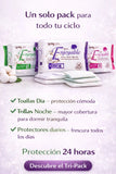 NUEVAS TOALLAS HIGIENICAS DE TURMALINA