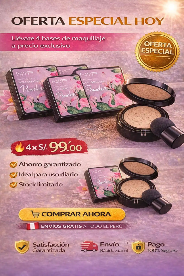 NUEVA BASE DE MAQUILLAJE DE ALTA COBERTURA