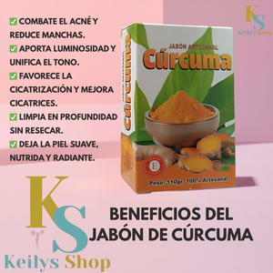 NUEVO JABON DE CURCUMA
