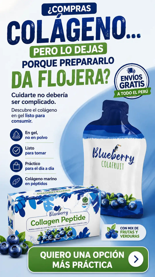 PEPTIDOS DE COLAGENO EN GEL