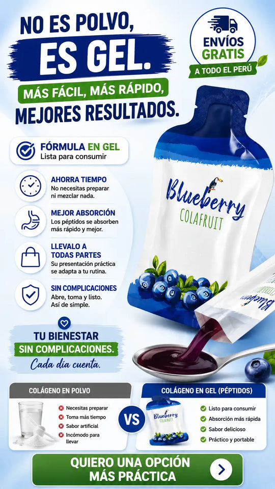 PEPTIDOS DE COLAGENO EN GEL