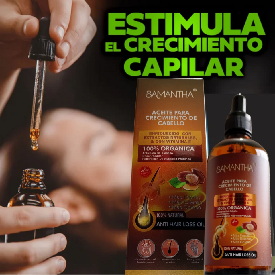 NUEVO ACEITE PARA EL CRECIMIENTO DEL CABELLO