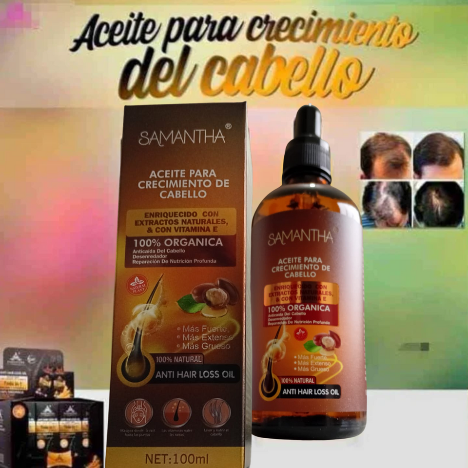 NUEVO ACEITE PARA EL CRECIMIENTO DEL CABELLO