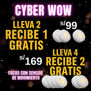 NUEVO FOCO LED INTELIGENTE CON SENSOR DE MOVIMIENTO