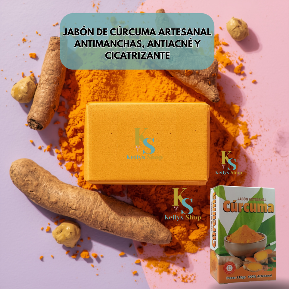NUEVO JABON DE CURCUMA