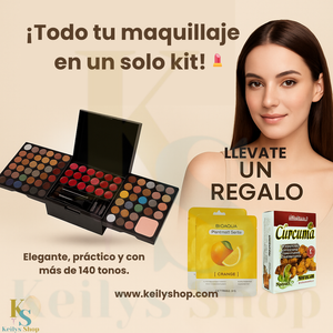 NUEVO KIT DE MAQUILLAJE TODO EN 1