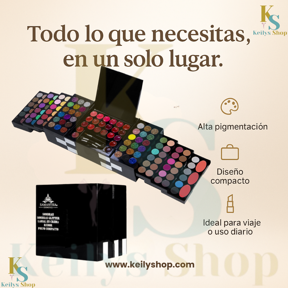 NUEVO KIT DE MAQUILLAJE TODO EN 1