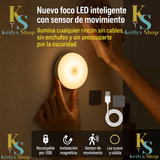 NUEVO FOCO LED INTELIGENTE CON SENSOR DE MOVIMIENTO