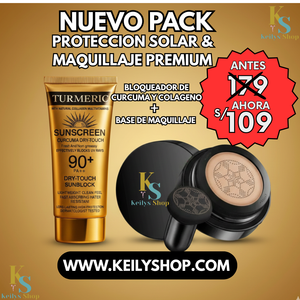 NUEVO PACK PROTECCION SOLAR & MAQUILLAJE PREMIUM
